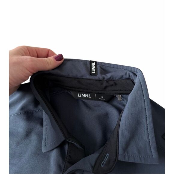 UNRL TRADITION POLO Nine Iron Gray size Small - Picture 5 of 9